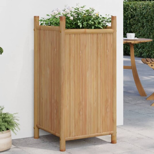 Plantekasse 40x40x80 cm bambus Plantekasse 40x40x80 cm bambus