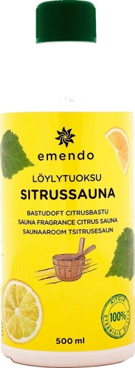 Emendo Sauna Fragrance Citrus Sauna 500 Ml - YELLOW - 500 ml