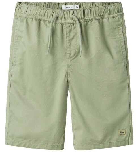 name it Nkmryan Jog L Twill Shorts 7001-Tf Noos Green 86