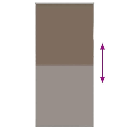 Rullegardin lystette 115x230 cm stoff bredde 110,7 cm polyester 8721158321671