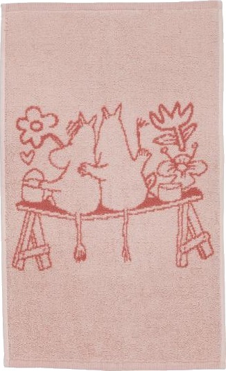 MoominArabia - Mummi håndkle 30x50 cm Kjærlighet rosa MoominArabia - Mummi håndkle 30x50 cm Kjærlighet rosa