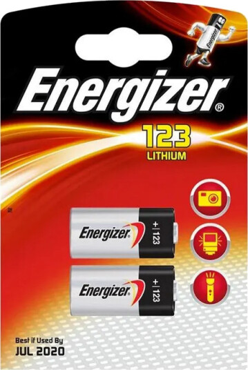 Energizer Lithium Photo 123 2Pk Energizer Lithium Photo 123 2Pk