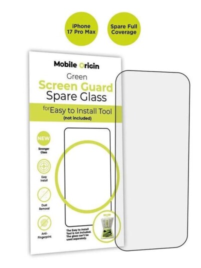 Mobile Origin Screen Guard Spare Glass Full Coverage iPhone 17 Pro Max
