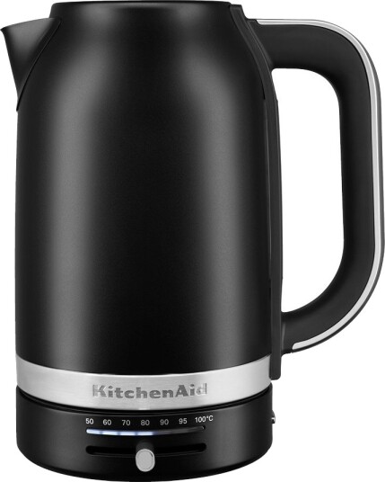 KitchenAid Vannkoker 5KEK1701EBM 1,7L med Justerbar Termostat Matt Svart