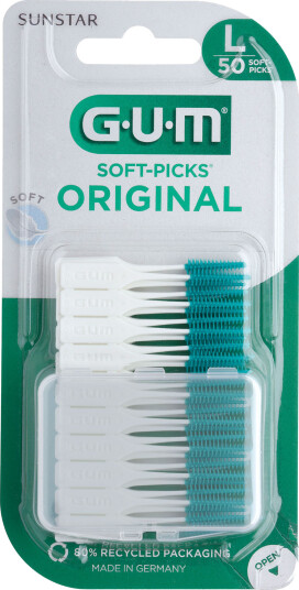 GUM Soft-Picks LARGE Original 50 stk. GUM Soft-Picks LARGE Original 50 stk.