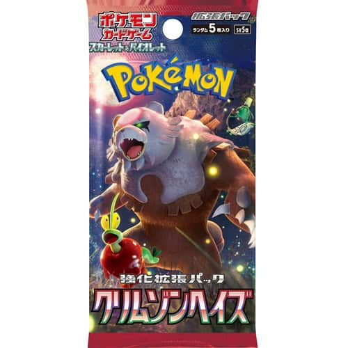 The Pokémon Company Crimson Haze Booster Pack Japansk på lager | Rask levering fra butikk i Norge med gratis frakt over kr 1000 | Se vårt brede utvalg av Pokemon TCG