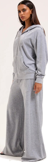 Juicy Couture Yuka Wide Leg Trackpant - Grey - XS Juicy Couture Yuka Wide Leg Trackpant - Grey - XS