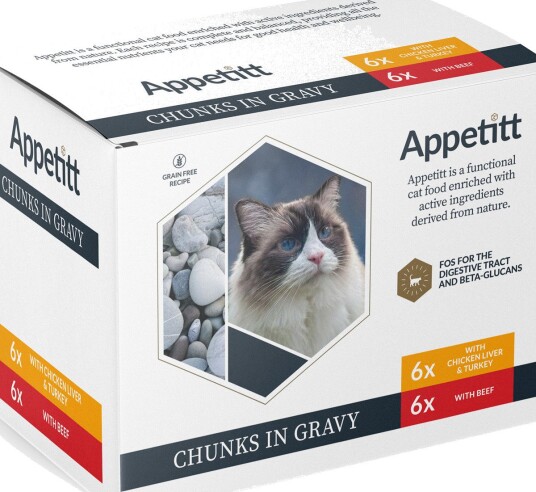 App Cat Gravy Mixpack 12x85g