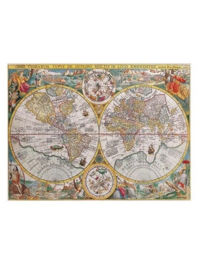 Ravensburger Jigsaw puzzle World map 1594 1500 pcs.