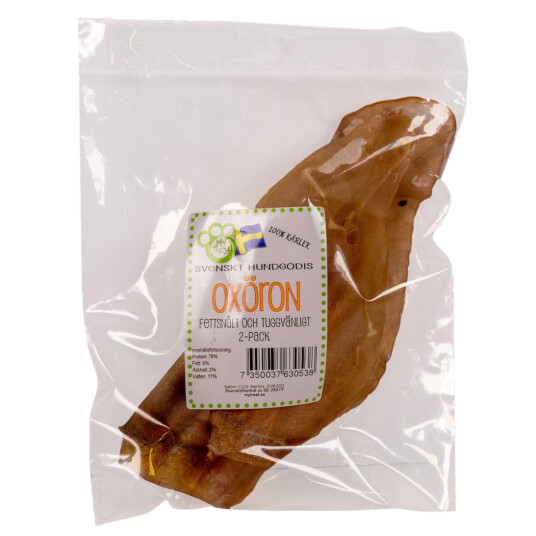 My Treat Okseører 2-pakning - Naturlige Hundegodbiter