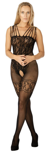 Nortie Helga Bunnløs Blonde Catsuit - Svart - One Size Nortie Helga Bunnløs Blonde Catsuit - Svart - One Size