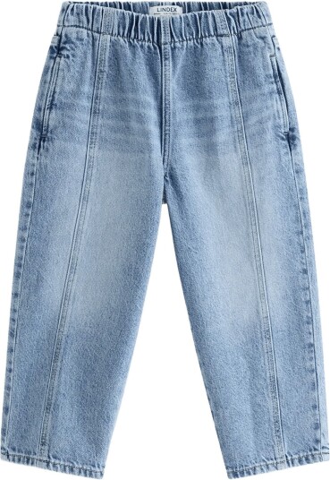 Lindex Balloon Jeans With Regular Waist Blue 116
