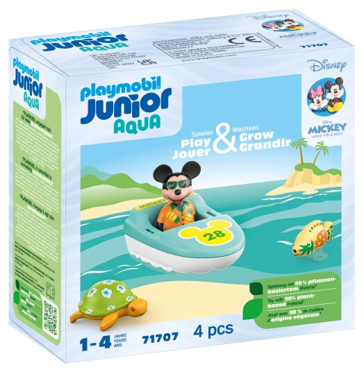 Playmobil 1.2.3 & Disney: Mickey's Boat Tour 71707
