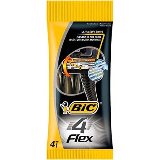Bic Flex Engangshøvel 4 Stk 8896951