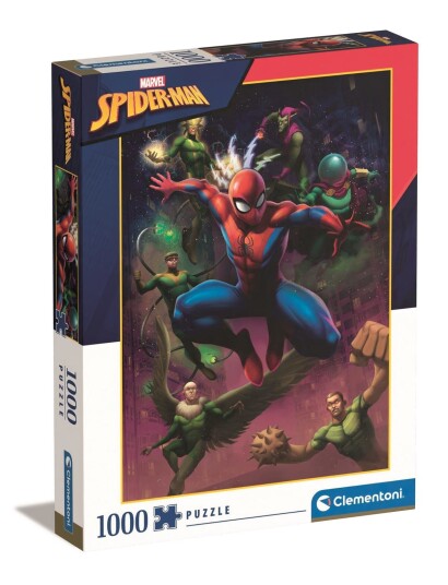 Clementoni Puzzle Spiderman Illustrated 1000 pcs 39742 Clementoni Puzzle Spiderman Illustrated 1000 pcs 39742