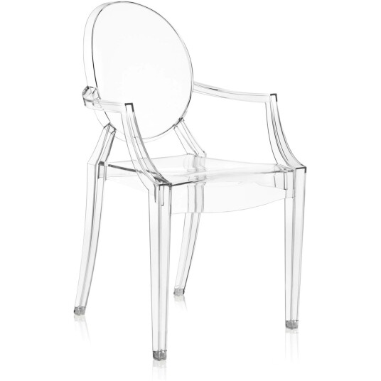 Kartell Louis Ghost Stol Crystal