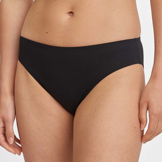 Calida Truser Essential Cotton Brief Svart bomull X-Small Dame