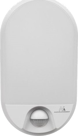 Maclean Vegglampe Med Bevegelsessensor Og Ir Hvit 15W Ip54 4000K 1100Lm Mc