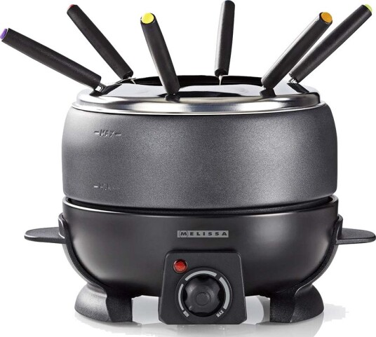 Melissa Fondue-sett for 6 personer, 2,3L, 800W, regulerbar temperatur
