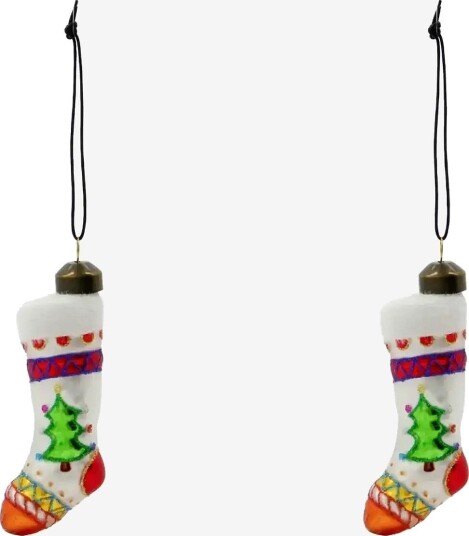house doctor Christmas Ornament, Hdstok, White, - WHITE - One Size