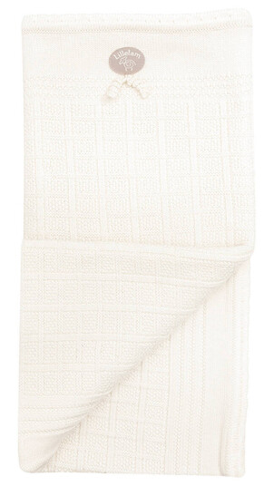 Lillelam Pledd Classic Hvit Onesize Lillelam Pledd Classic Hvit Onesize