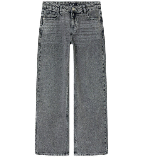 LMTD Nlfbett Dnm Nw R Wide Pant Noos Grey 158