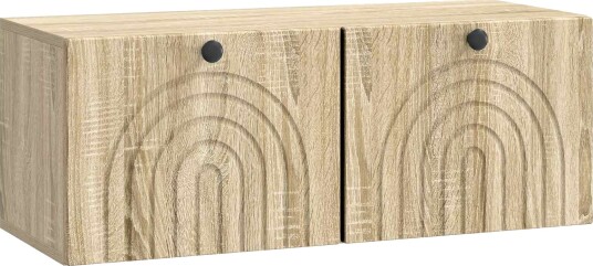 Vegghengt TV skap Sonoma eik 78,5 x 31 x 30 cm Konstruert tre Vegghengt TV skap Sonoma eik 78,5 x 31 x 30 cm Konstruert tre