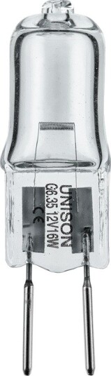 Halogenpære G6.35 12V 16W 20W 2 pakk 2900K