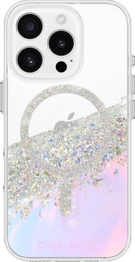Case-Mate Karat Deksel for iPhone 16 Pro (MagSafe) Klar/Perle