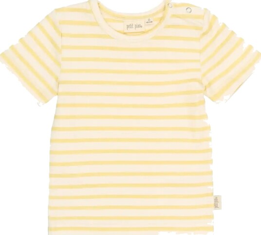 Petit Piao Ppsun S_S Tee Yellow 116 Petit Piao Ppsun S_S Tee Yellow 116