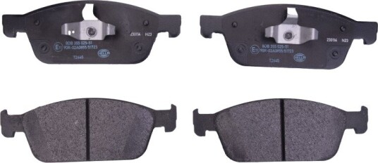 HELLA 8DB 355 025 511 Bremseklosser