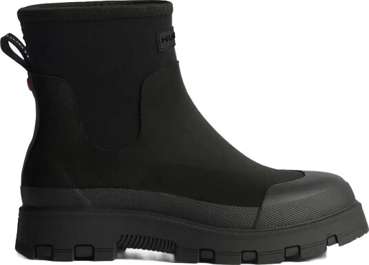 Hunter Unisex Elements Neoprene Chelsea Boot Tonal Logo - BLACK - 37