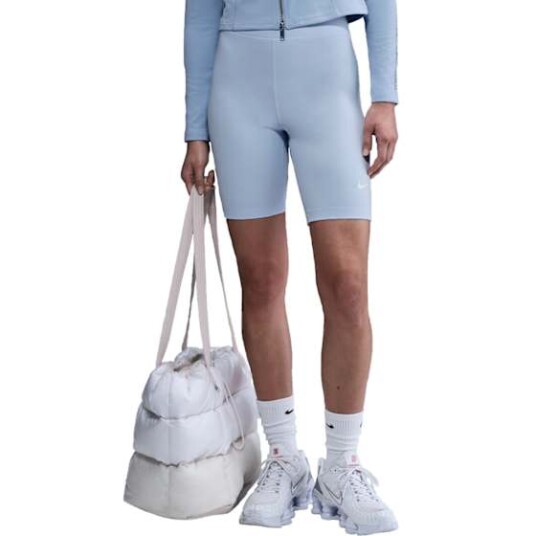 Nike Sportswear Classic 8'' Bike Shorts Dame Blue Tint/Sail M