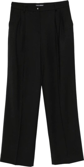 Dolce & Gabbana Dame Bukser Svart XL, Dolce & Gabbana Dame Bukser Svart XL,