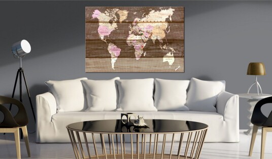 Tavle The Wooden World 90X60 Artgeist sp. z o. o.