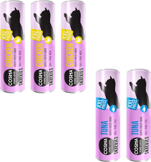 Cosma Snackies Xxl Blandet Kylling + Tunfisk 140 G