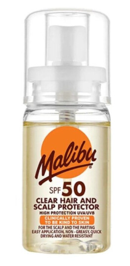 Malibu Clear Solkrem for Hår og Hodebunn SPF 50 50ml Malibu Clear Solkrem for Hår og Hodebunn SPF 50 50ml