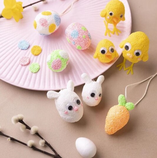 Creativ Company Lag påskepynt med Foam Clay Creativ Company Lag påskepynt med Foam Clay