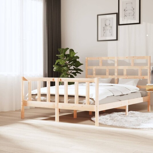 vidaXL Sengeramme heltre furu 160x200 cm vidaXL Sengeramme heltre furu 160x200 cm