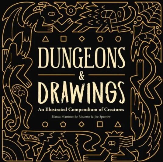 Dungeons And Drawings: An Illustrated Compendium Of Creatures Av Blanca Marta Nez De Rituerto, Joe Sparrow
