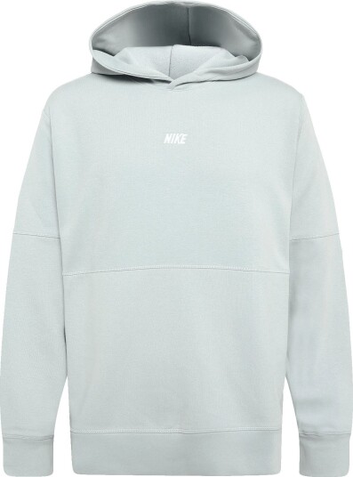 Nike Nike Club Varsity Hoodie LT SMOKE GREY/LT SMOKE GREY/WH M