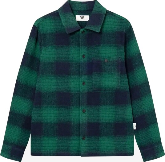 WOOD WOOD Wwclay Overshirt 25520 LUSH MEADOW CHECK XS