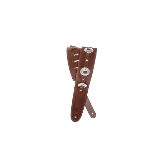 DAddario Conchos Guitar Strap Brun