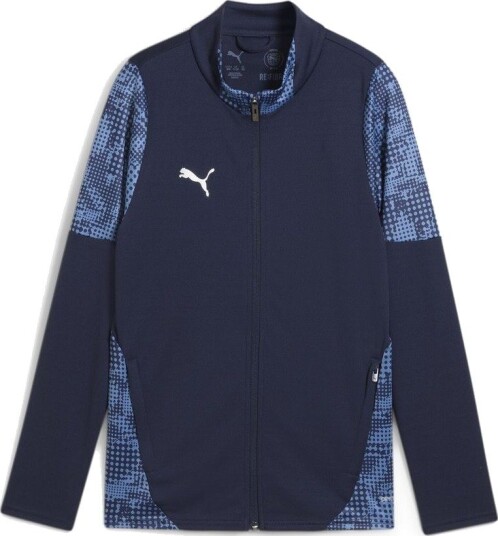 PUMA Treningsjakke teamCUP   PUMA Navy/PUMA Sølv/Blå Barn størrelse 164 cm