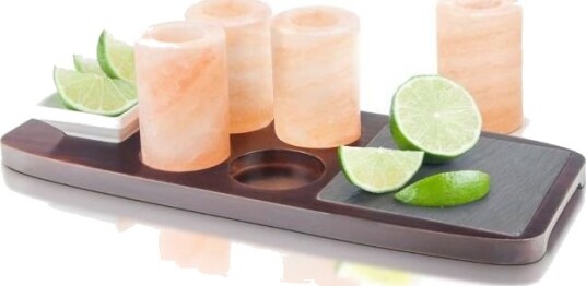 Prepare & Serve Tequila Sett i 7 Deler med Himalaya Salt Shotglass Final Touch Prepare & Serve Tequila Sett i 7 Deler med Himalaya Salt Shotglass Final Touch