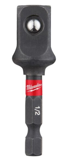 Milwaukee Shockwave Adapter 1/4" Hex til 1/2" Firkant Håndverktøy