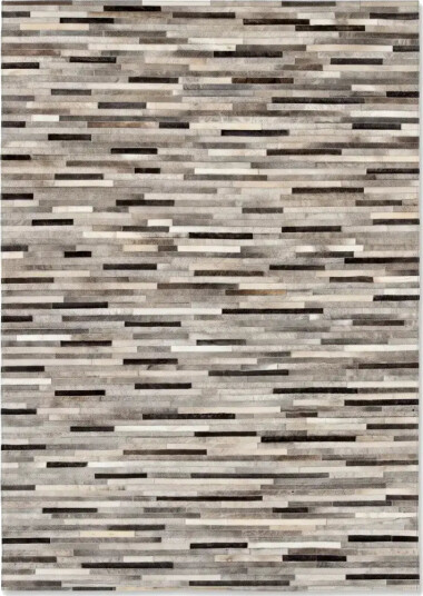 Kuskinn Designteppe | Brasil | 200x300 cm | 170x240 cm Naturlig Grå 170x240 cm