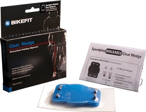 Bikefit Cleat Wedges Justerings Plater Til Speedplay - Walkable 8 stk