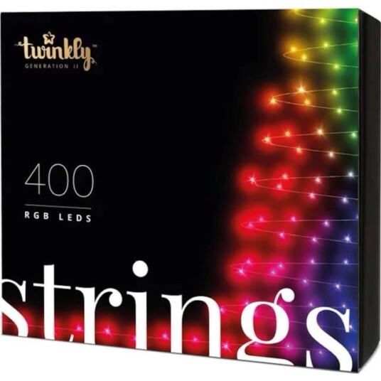 Christmas Lights Twinkly LED-lyspærer 36W (Tau-lys) Christmas Lights Twinkly LED-lyspærer 36W (Tau-lys)