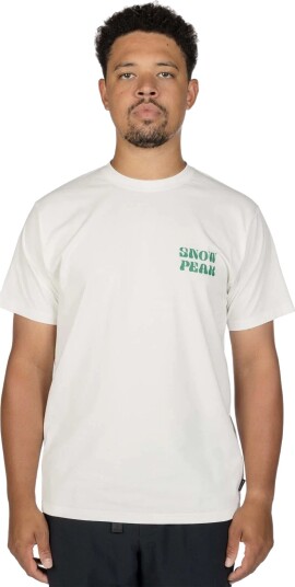 SNOW PEAK Camping Graphic T Shirt White S SNOW PEAK Camping Graphic T Shirt White S